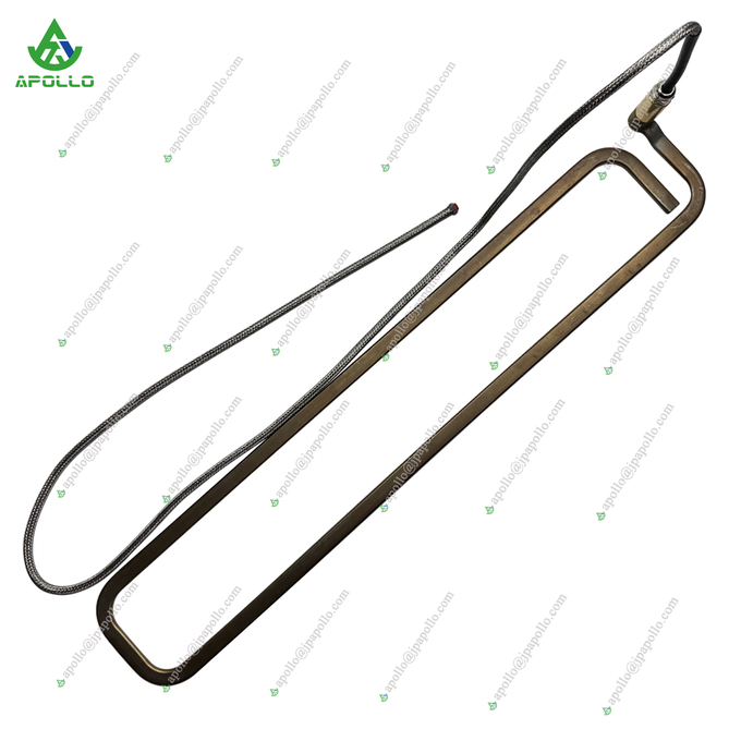 Apollo heating rod for asphalt पक्की सड़क करनेवाला - front view